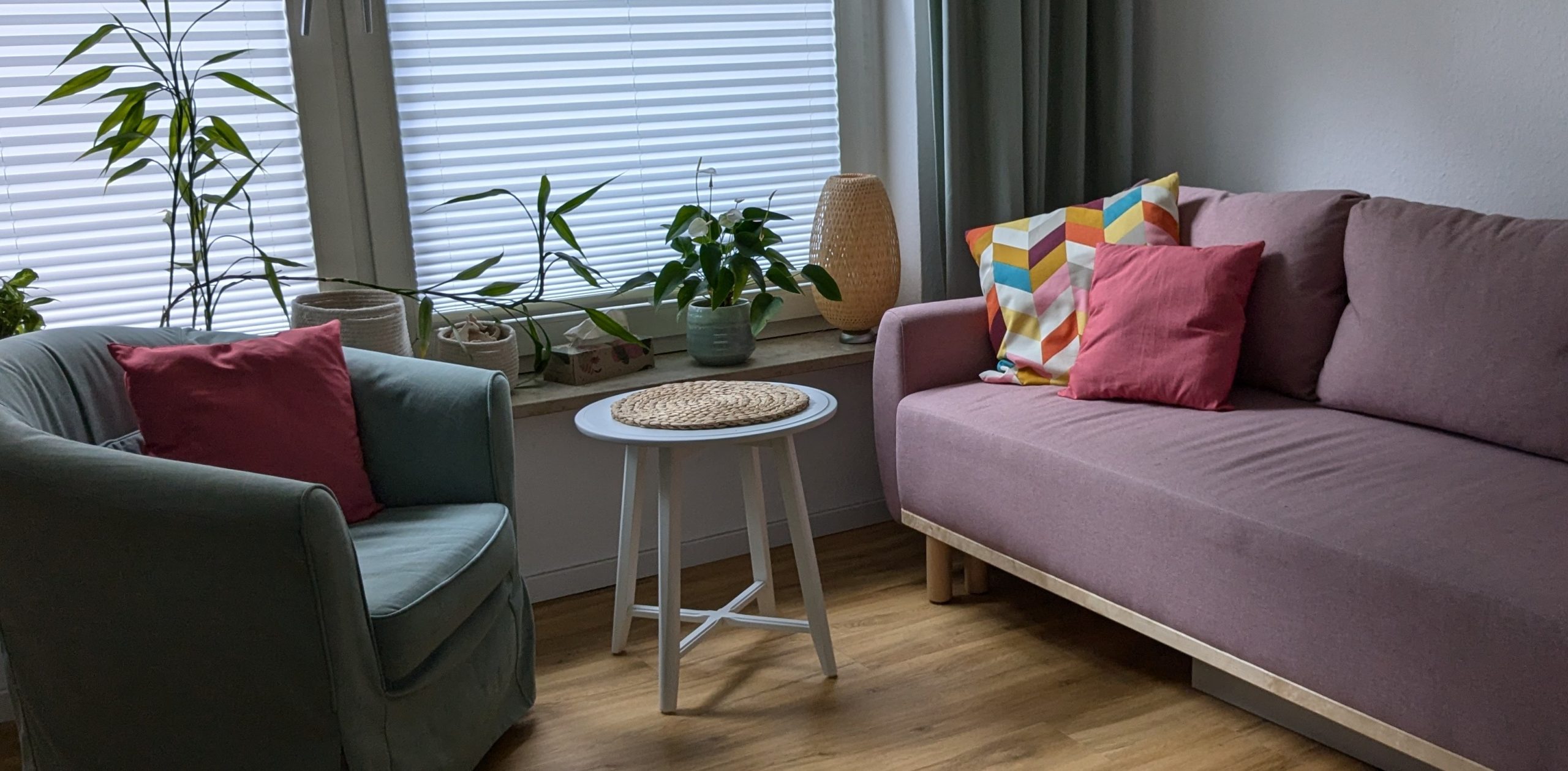 Beratung in wohltuender Atmosphäre. Beratungsräumichkeiten